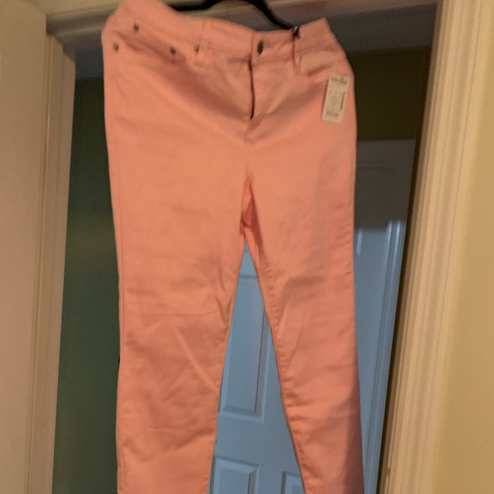 Crop cotton pants